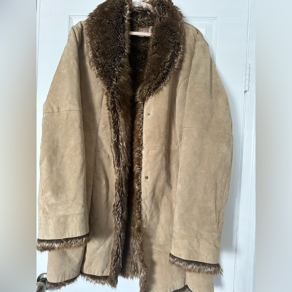 Wilson’s Leather- Genuine Leather | Tan- Size XXL Penny Lane Coat - Picture 3 of 10